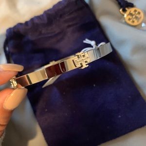 Tory Burch cuff bracelet - silver